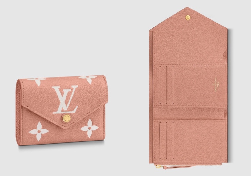 粉色精品皮夾推薦7：LOUIS VUITTON VICTORINE 錢包，NT$28,000