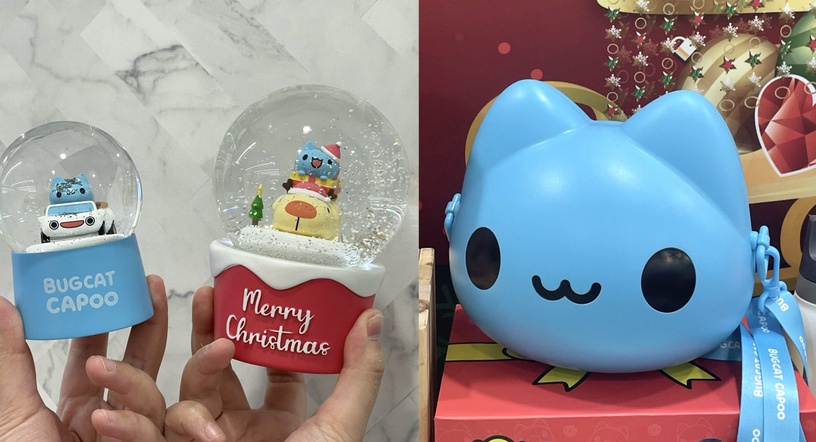 7-11聖誕新品:蠟筆小新雨傘公仔、Polaroid拍立得、咖波側背桶,加碼零食&飲料2件8折