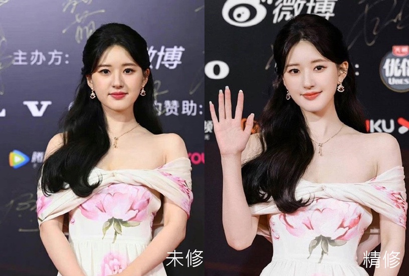 15位陸劇明星紅毯「精修vs未修」!肖戰&王鶴棣帥翻,趙露思被說胖,吳謹言&金晨很災難