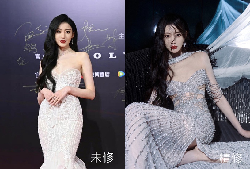 15位陸劇明星紅毯「精修vs未修」!肖戰&王鶴棣帥翻,趙露思被說胖,吳謹言&金晨很災難