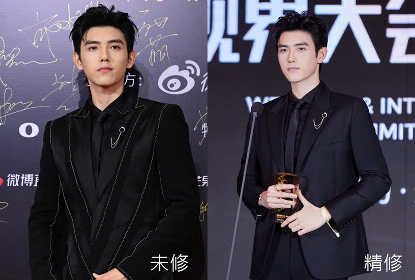 15位陸劇明星紅毯「精修vs未修」!肖戰&王鶴棣帥翻,趙露思被說胖,吳謹言&金晨很災難