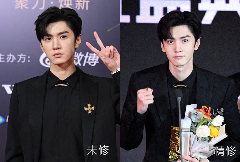 15位陸劇明星紅毯「精修vs未修」!肖戰&王鶴棣帥翻,趙露思被說胖,吳謹言&金晨很災難