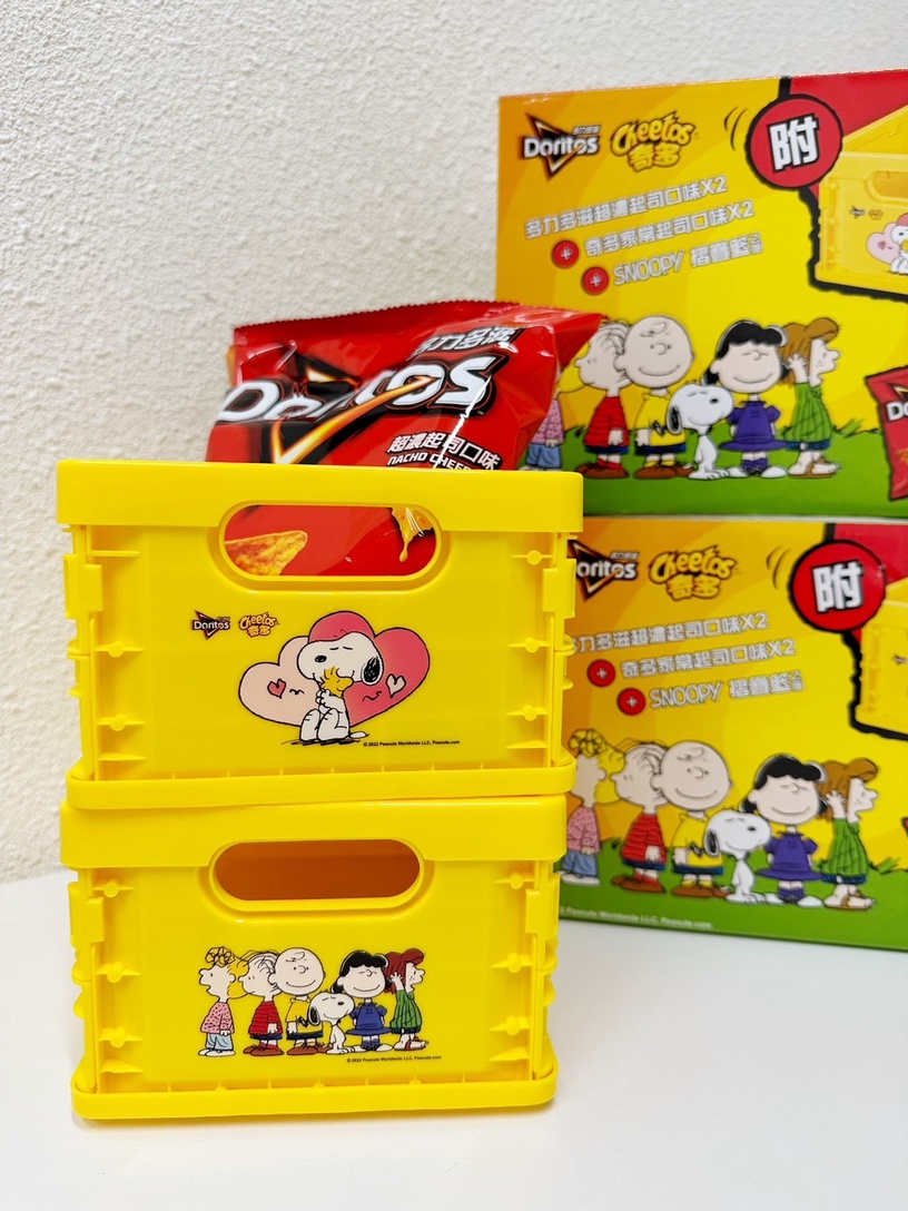 史努比現身全家!全家開賣「史努比零食禮盒」,超萌史努比與夥伴變摺疊收納籃!