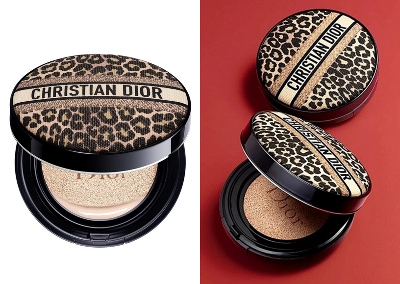 DIOR 2023豹紋氣墊登場,豹紋印花外殼太精緻