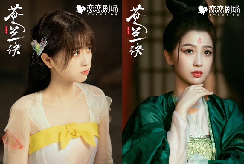 古裝劇10女神「有無瀏海」對比!田曦薇沒瀏海好老氣,趙露思一樣甜,熱巴被雷瀏海坑慘
