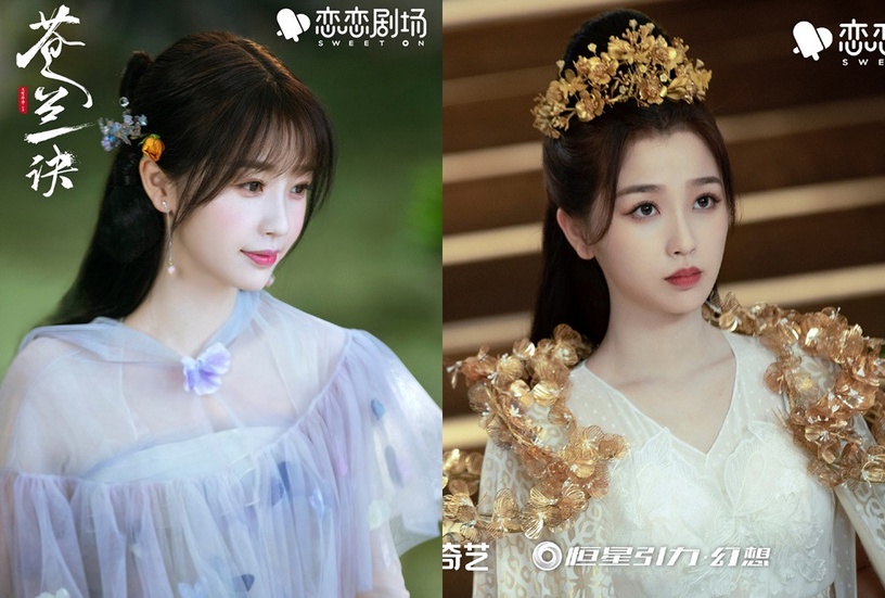 古裝劇10女神「有無瀏海」對比!田曦薇沒瀏海好老氣,趙露思一樣甜,熱巴被雷瀏海坑慘