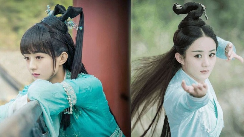 古裝劇10女神「有無瀏海」對比!田曦薇沒瀏海好老氣,趙露思一樣甜,熱巴被雷瀏海坑慘