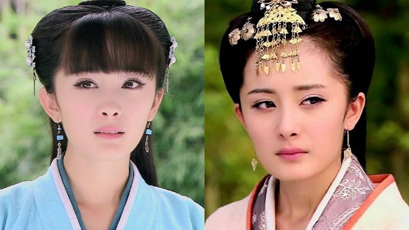 古裝劇10女神「有無瀏海」對比!田曦薇沒瀏海好老氣,趙露思一樣甜,熱巴被雷瀏海坑慘