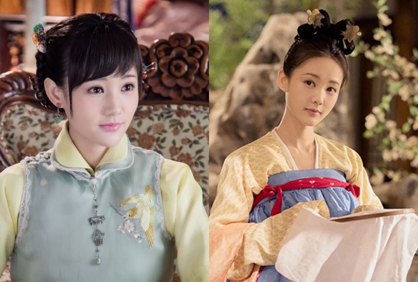 古裝劇10女神「有無瀏海」對比!田曦薇沒瀏海好老氣,趙露思一樣甜,熱巴被雷瀏海坑慘