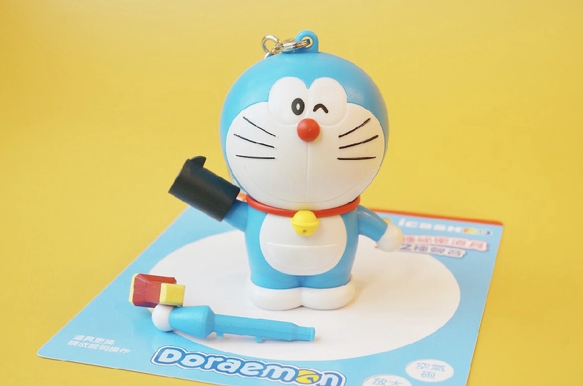會變聲的哆啦A夢!「哆啦A夢變聲公仔icash2.0」登場,有2種表情4款道具配件,這天開賣