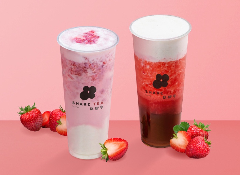10間手搖「草莓飲料」推薦!清原「莓好心凍」草莓+仙草,大苑子、五桐號草莓冰沙推爆