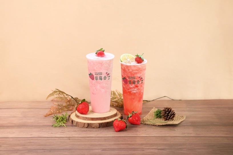 10間手搖「草莓飲料」推薦!清原「莓好心凍」草莓+仙草,大苑子、五桐號草莓冰沙推爆