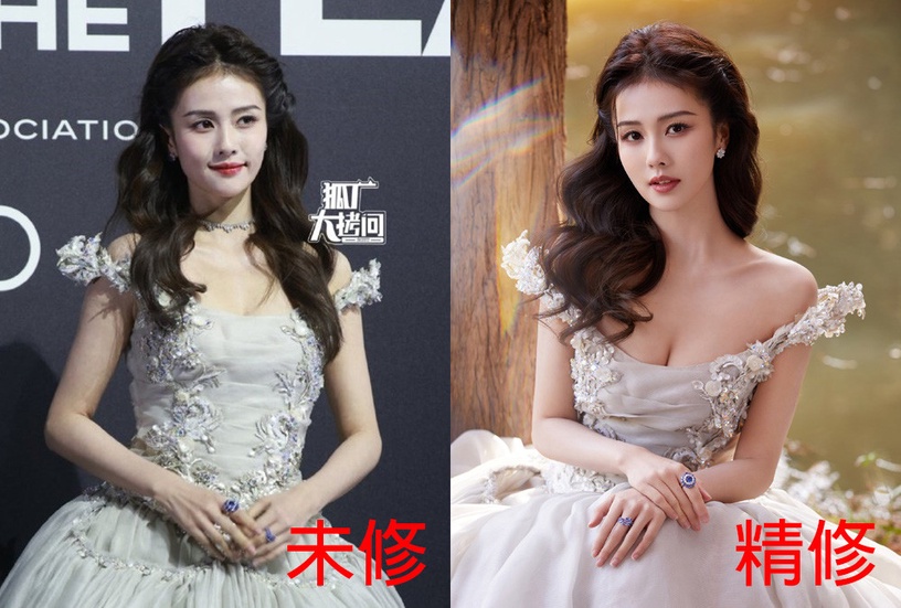 GQ盛典15位明星「精修vs.未修」!王鶴棣&李現同場比帥,白鹿像公主,田曦薇禮服很災難