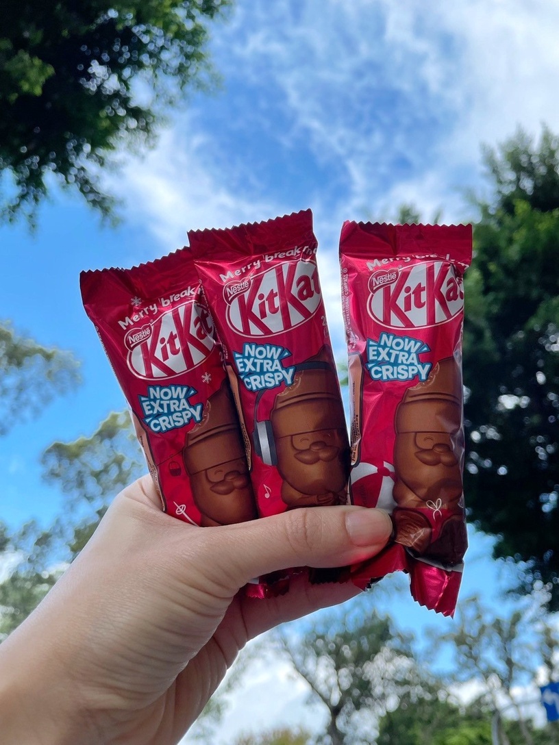 巧克力控必買!全家開賣「KitKat聖誕老人巧克力」,牛奶巧克力變聖誕老人再享6折優惠