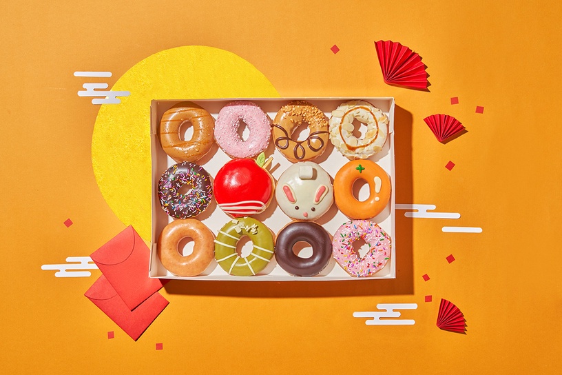2023新年禮盒推薦:Krispy Kreme 兔來運轉禮盒