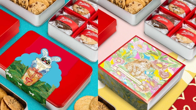 2023新年禮盒推薦:Mrs. Fields Cookies 美式兔兔風禮盒