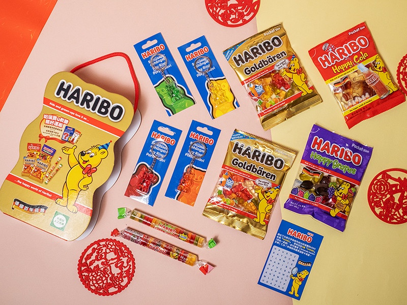 2023新年禮盒推薦:HARIBO哈瑞寶 Q軟糖熊好運組