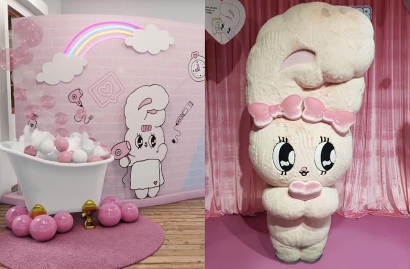 棉花糖兔兔來台!「Esther Bunny艾絲樂小兔」快閃店插旗台北、高雄,百款周邊搶先看