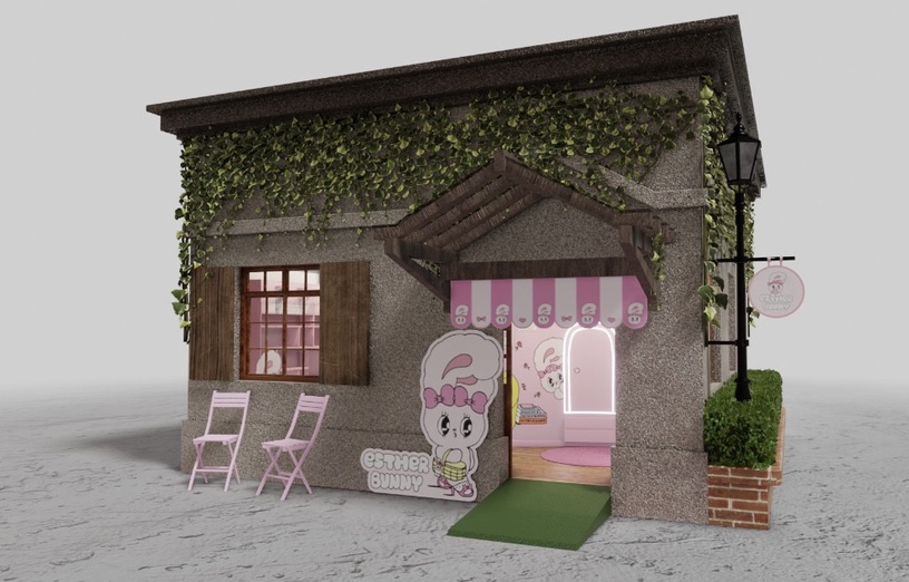 棉花糖兔兔來台!「Esther Bunny艾絲樂小兔」快閃店插旗台北、高雄,百款周邊搶先看