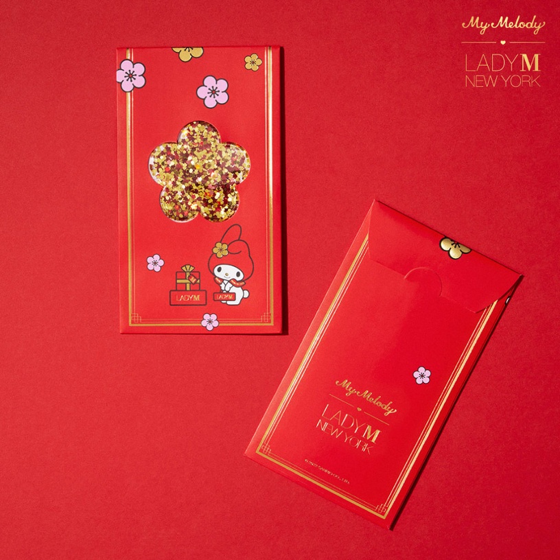 最萌年節禮盒!LADY M聯名三麗鷗推美樂蒂新年禮盒,美樂蒂配6款糖果再送美樂蒂紅包袋