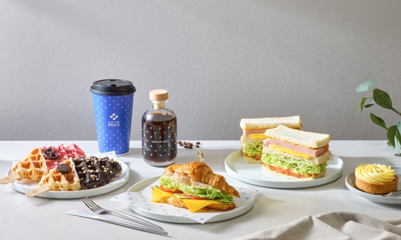 全家開咖啡店!全家「Let’s Café PLUS」咖啡店插旗中山,絕美店舖咖啡、蛋糕輕食皆有