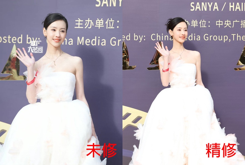 14位明星紅毯精修vs未修!章子怡氣場秒殺,劉亦菲佟麗婭美,宋威龍仍帥,而他狀態有差