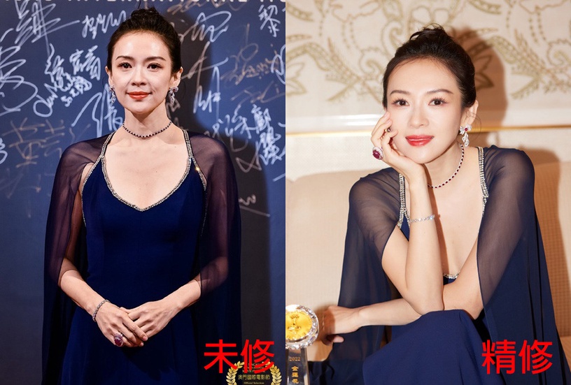 14位明星紅毯精修vs未修!章子怡氣場秒殺,劉亦菲佟麗婭美,宋威龍仍帥,而他狀態有差