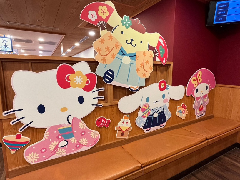 Kitty玩偶免費送!藏壽司聯名三麗鷗家族第二彈,送Kitty、布丁狗,集點再送Kitty提袋