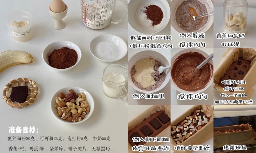 零失敗「低卡磅蛋糕食譜」推薦!香蕉可可、紅茶磅蛋糕美味超簡單,烘培小白輕鬆上手