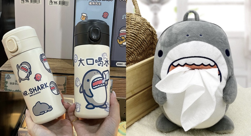 鯊魚先生迷快衝!「鯊魚先生快閃店」插旗華山,開賣500款周邊,還有拍貼機、滿額好禮