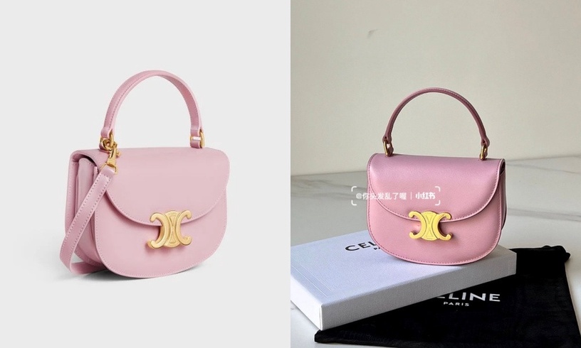 CELINE 2023春季「櫻花粉」太欠買!AVA腋下包、手提馬鞍包絕美必收,這款五萬有找