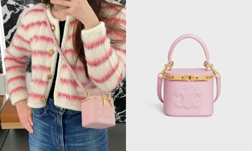 CELINE 2023春季「櫻花粉」太欠買!AVA腋下包、手提馬鞍包絕美必收,這款五萬有找