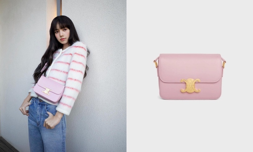 CELINE 2023春季「櫻花粉」太欠買!AVA腋下包、手提馬鞍包絕美必收,這款五萬有找