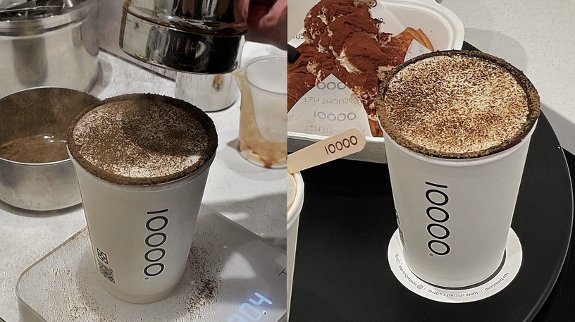 紐約10000咖啡!「Ten Thousand Coffee」進駐微風南山,維也納咖啡、藍莓優格可頌大推
