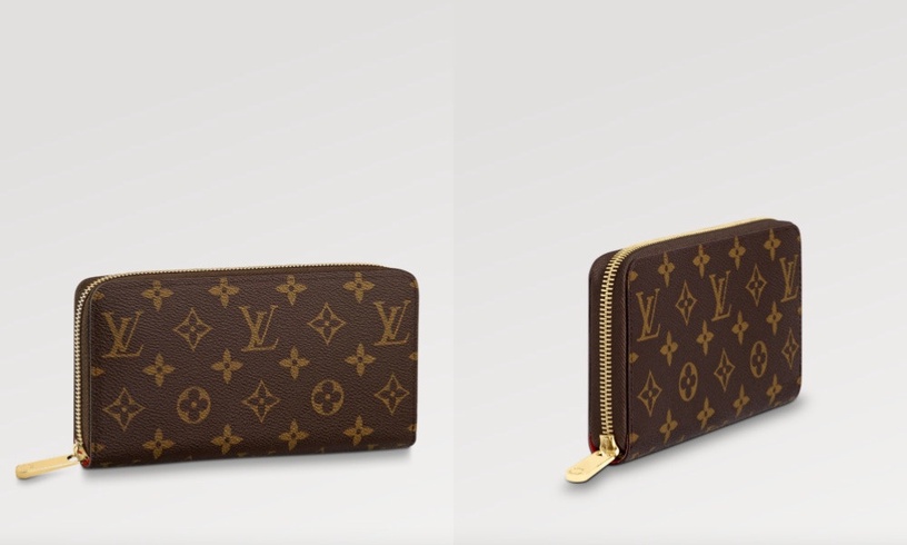 2023精品長夾推薦:LOUIS VUITTON 拉鏈錢包,NT$31,000