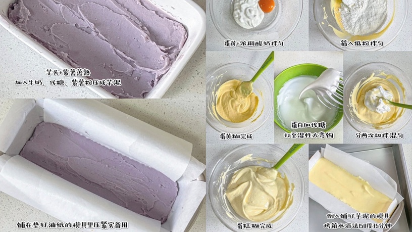 呼叫芋泥控!低卡「芋泥甜點」食譜推薦,磅蛋糕、聖代好吃好拍,這款免烤又低熱量必學