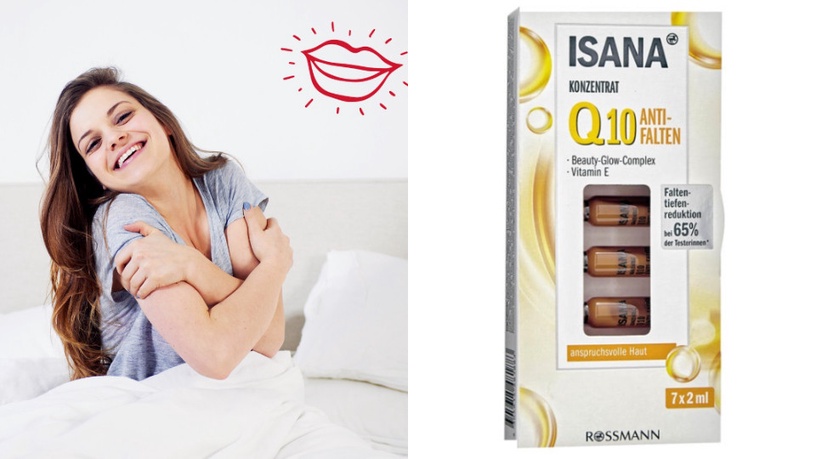 開架/藥妝抗老精華推薦18:ISANA Q10緊緻精華安瓶