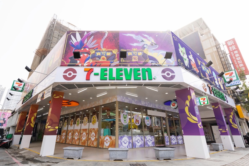 7-11「寶可夢主題店」插旗高雄