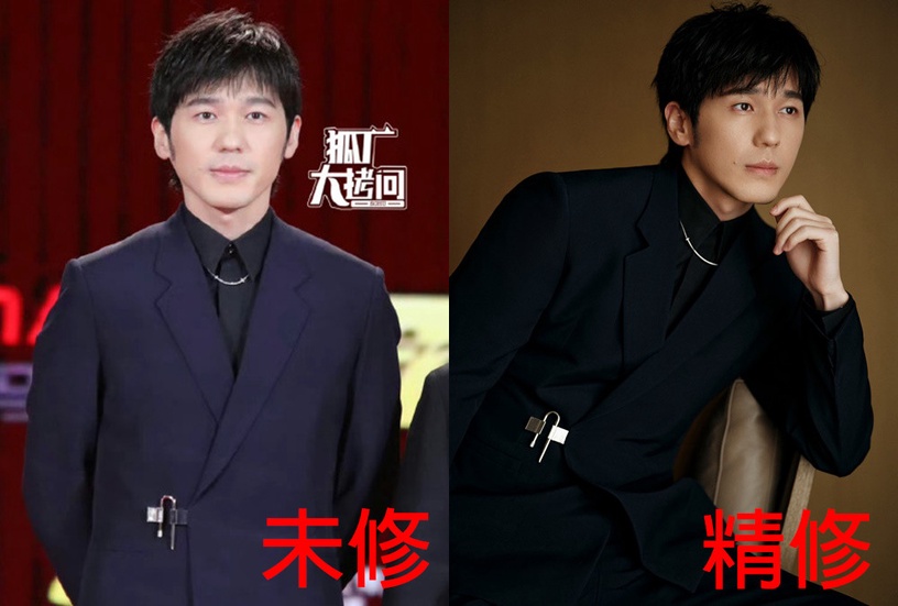 陸劇15位明星紅毯精修vs未修!楊冪依舊美,袁姍姍有差異,王一博張婧儀生圖驚人得好看