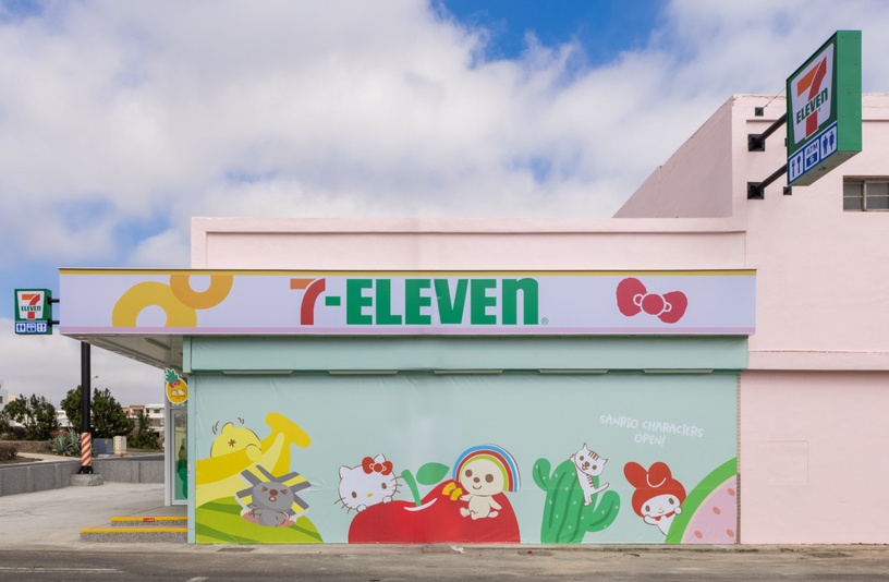 Kitty在澎湖!7-11「OPEN!X三麗鷗」主題店登場,大型打卡牆必拍、限定周邊超欠買