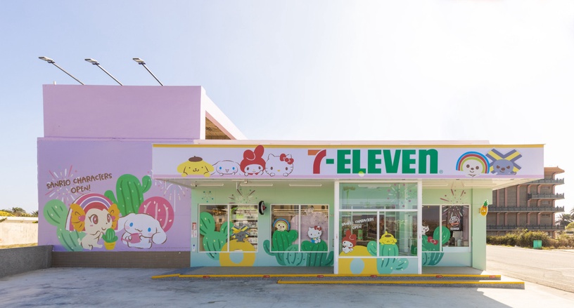 Kitty在澎湖!7-11「OPEN!X三麗鷗」主題店登場,大型打卡牆必拍、限定周邊超欠買