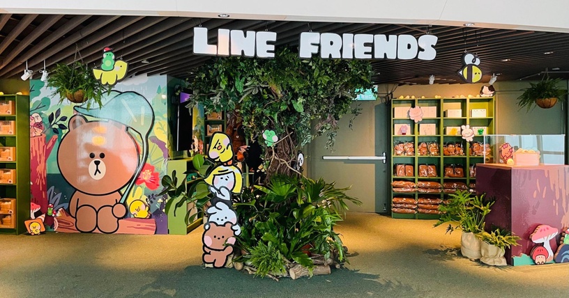 熊大登陸台北101!「LINE FRIENDS WORLD」特展,4米高熊大必拍,kafeD限定餐點太可愛
