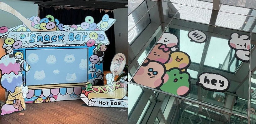熊大登陸台北101!「LINE FRIENDS WORLD」特展,4米高熊大必拍,kafeD限定餐點太可愛