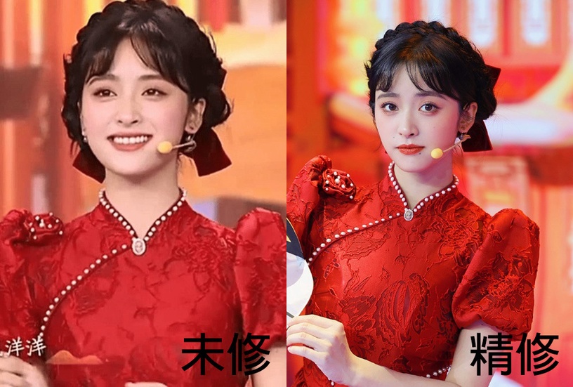 陸劇11位明星春晚精修vs.未修!趙麗穎PK楊冪,吳磊帥,楊紫&宋軼很仙,沈月是最大驚喜