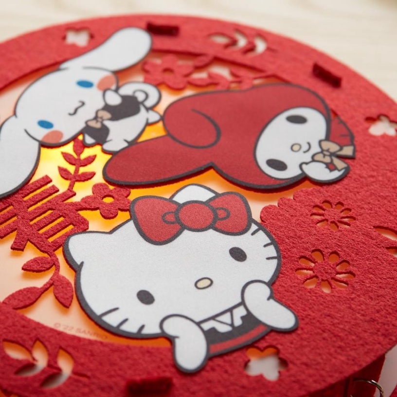 Hello Kitty粉絲快搶!HOLA元宵限定「三麗鷗蝴蝶結燈籠」Kitty、美樂蒂太美,限量必收