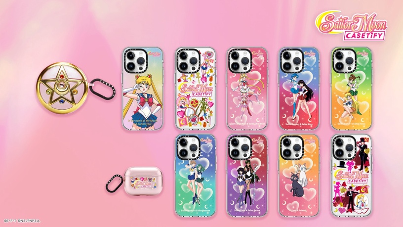 美戰迷必收!CASETiFYx《美少女戰士》超夢幻變身器Airpods保護殼登場!