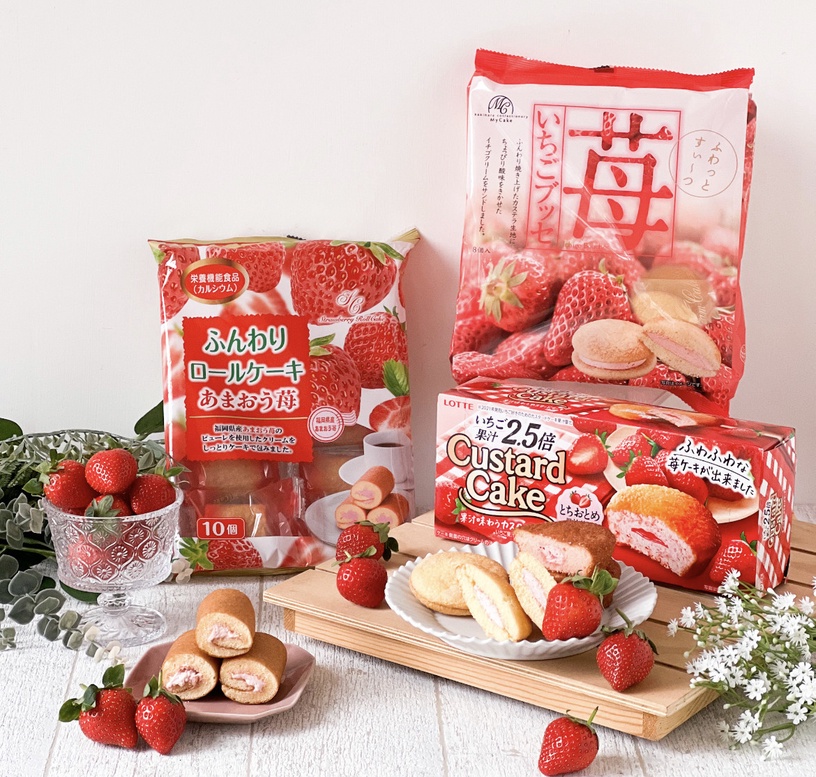 7-11「草莓季」百款新品:櫻桃小丸子草莓果茶、春日莓好氣泡珍珠、蠟筆小新雲朵燒必吃
