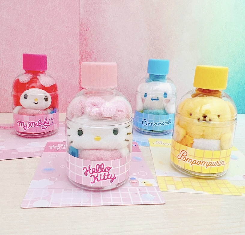 7-11「三麗鷗瓶中娃娃」icash2.0開賣!4款超萌Kitty、布丁狗、美樂蒂、大耳狗超欠收