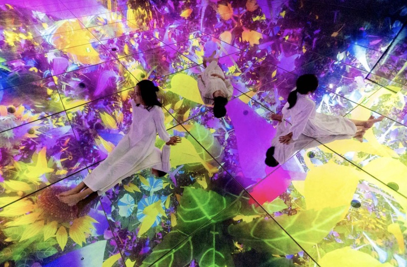 東京景點|2023「teamLab Planets TOKYO」,14項互動藝術品,漂浮花園、水晶宇宙美哭