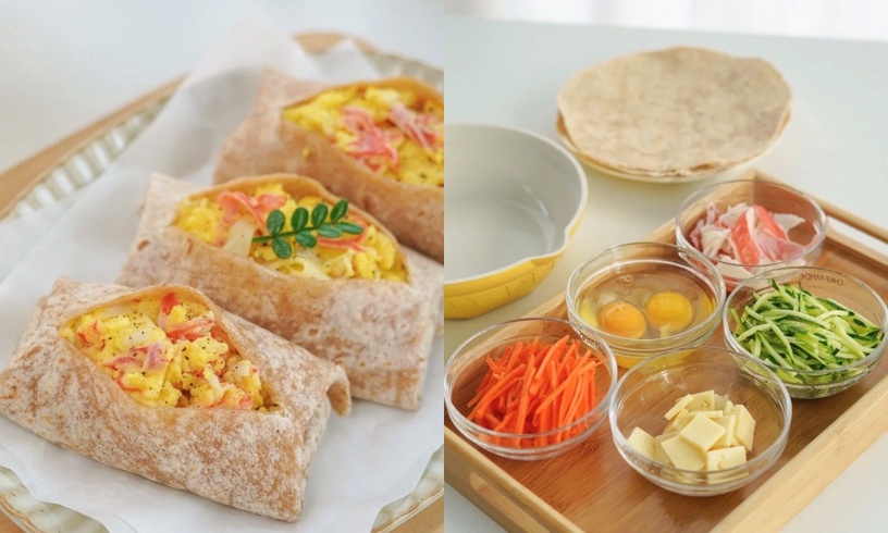 低卡「捲餅料理」食譜推薦!雞胸肉捲餅、番茄蘑菇披薩美味超簡單,芋泥捲餅好吃到哭